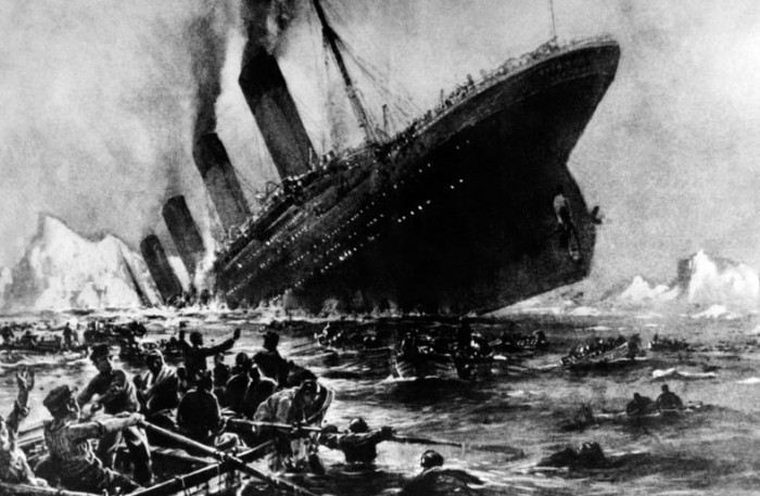 Titanic naufragio