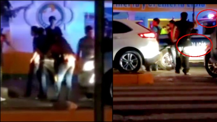 Policias entregan 8 jovenes a grupo armado