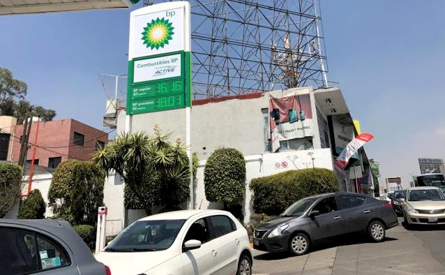 Gasolinera bp cdmx