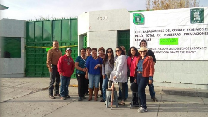 Cobach paro de labores chihuahua