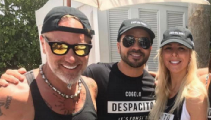 Gianluca vacchi y luis fonsi
