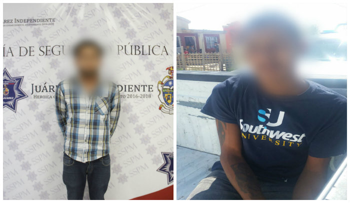 Detienen a dos por agresiones en distintos hechos