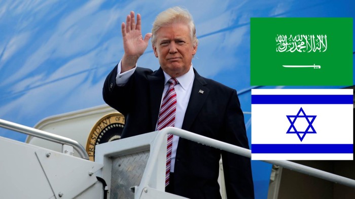 Trump israel arabia