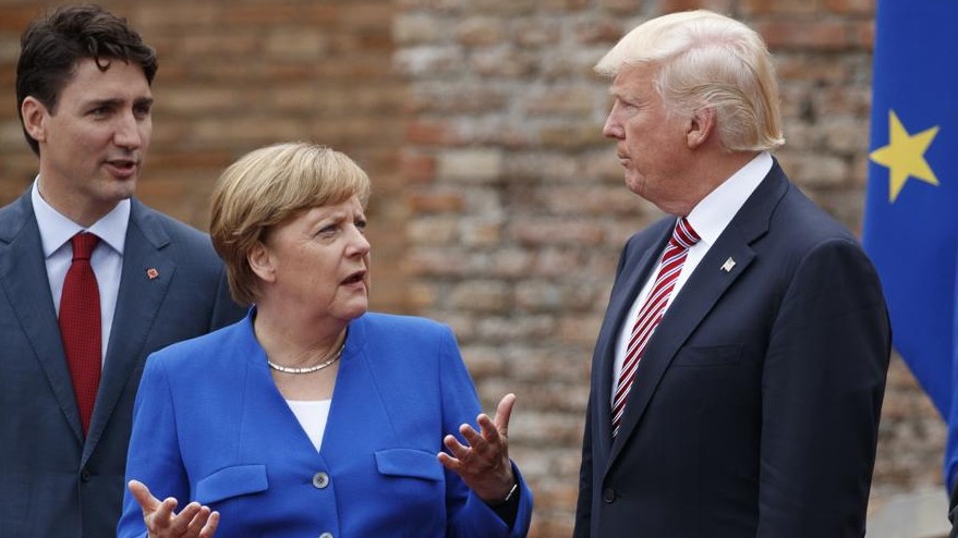 Trump merkel