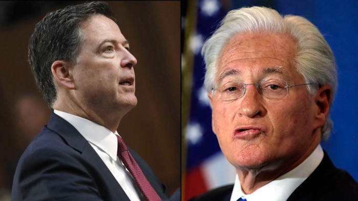 Trump niega haber pedido a Comey frenar investigación del FBI sobre Flynn Trump niega haber pedido a Comey frenar investigación del FBI sobre Flynn