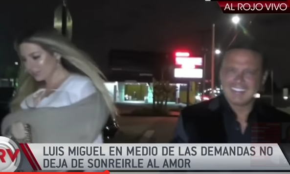 Luis miguel y su nueva novia