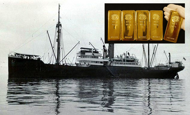 Encuentran oro en barco hundido Encuentran oro en barco hundido
