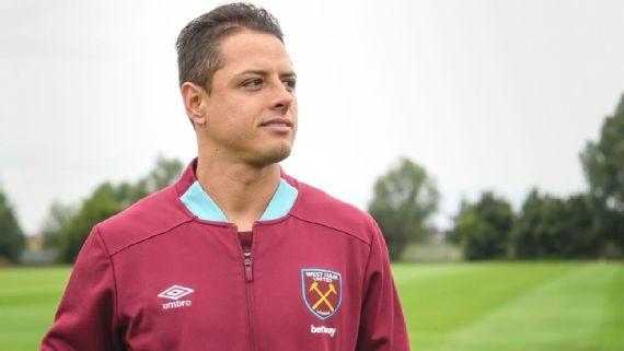 'Chicharito' Hernández conoce la casa del West Ham 'Chicharito' Hernández conoce la casa del West Ham