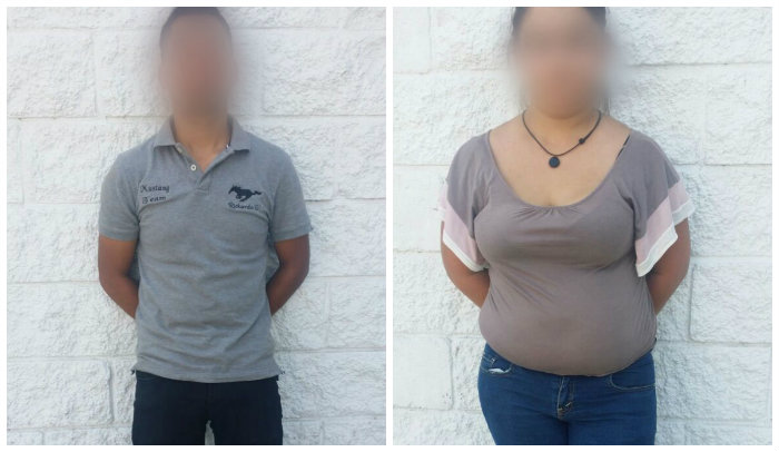 Arrestan polici as municipales a pareja sentimental por violencia familiar y dan os