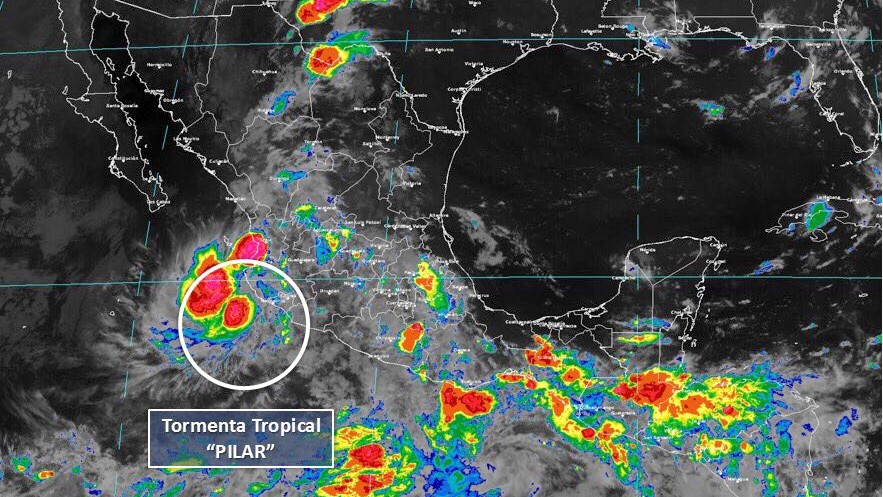 Prevén tormentas fuertes en gran parte del país Prevén tormentas fuertes en gran parte del país