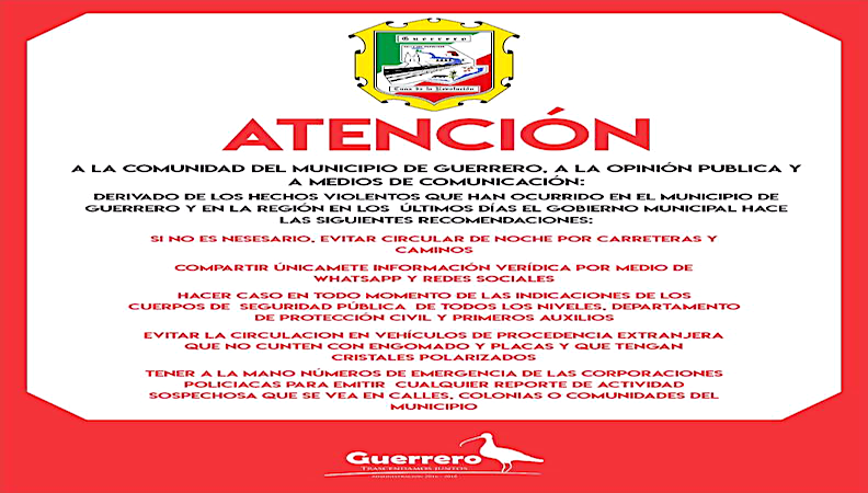 Comuniczdo de guerrero