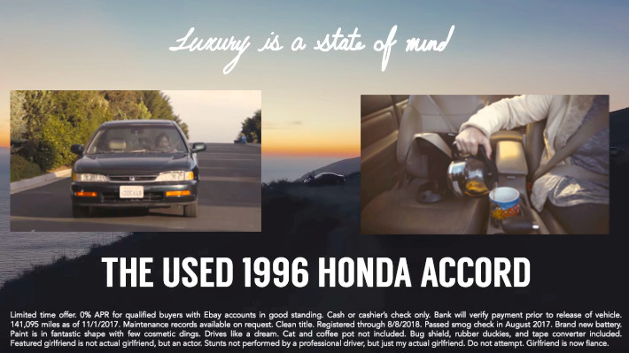 Comercial honda 96
