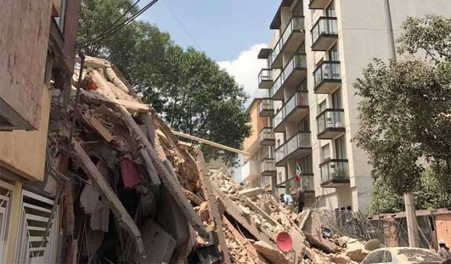 Sismo 19 de septiembre 2017 ciudad de mexico