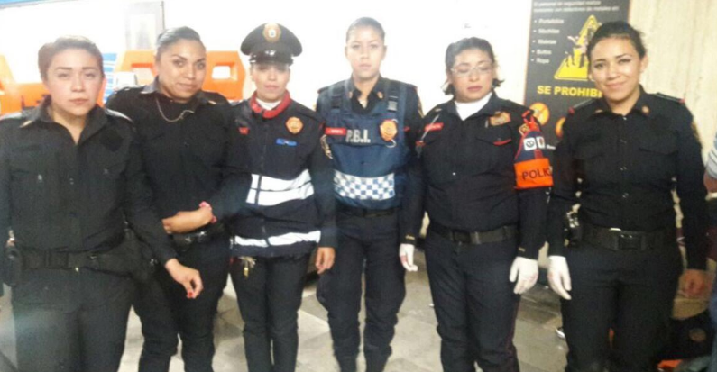 Atendieron alumbramiento en el metro cdmx