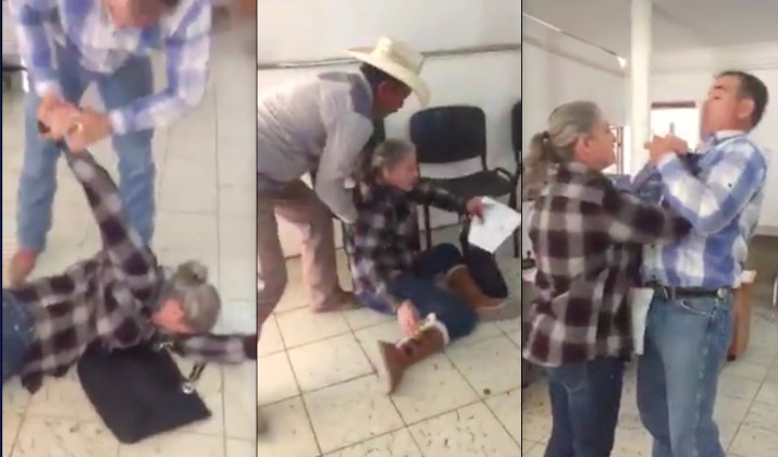 Resultado de imagen para juez de mexico agrede a una mujer