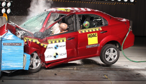 Aveo, reprueba en seguridad con todo y bolsas de aire Aveo, reprueba en seguridad con todo y bolsas de aire