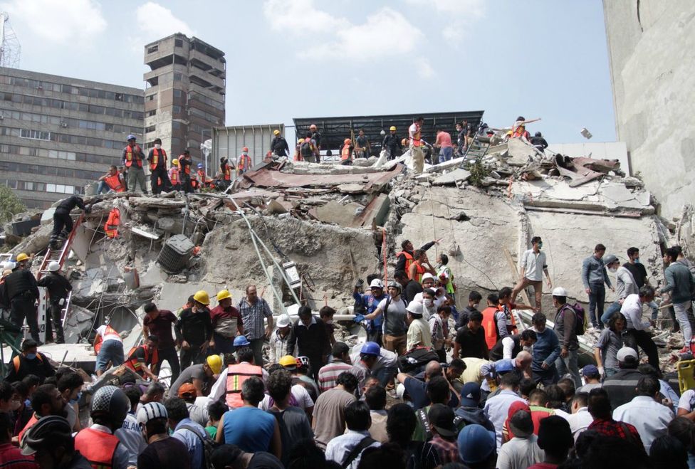 Rescates sismo