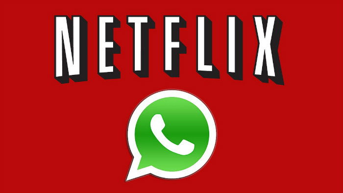 Netflix y whatsapp