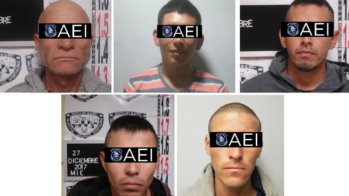 Detenidos droga