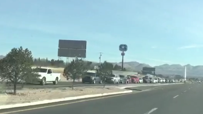 Filas carretera