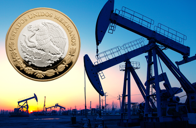 Precio del petroleo peso