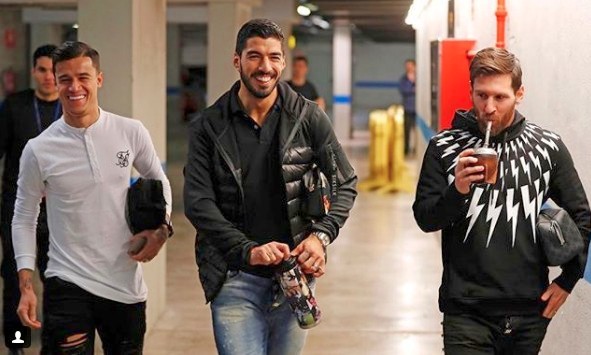 Messi suarez coutinho
