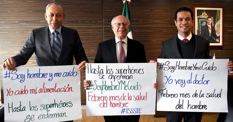 Highlight 250118 campa a feb mes de la salud del hombre issste 01