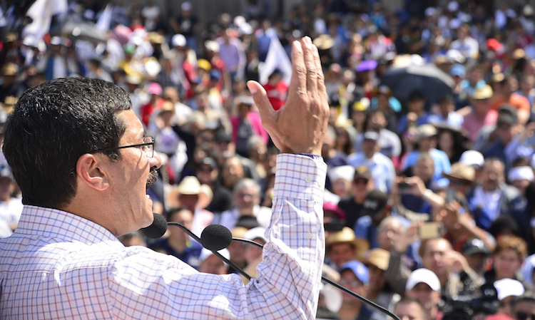 Corral marcha dignidad hemiciclo