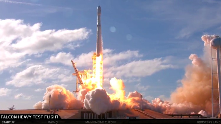 Spacex falcon heavy