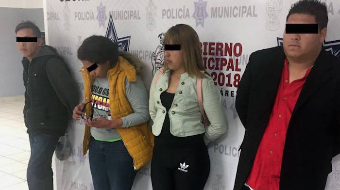 Agentes municipales arrestan a cuatro personas por el delito de fraude gene rico