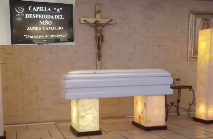 Faltan mil do lares para el funeral de james camacho