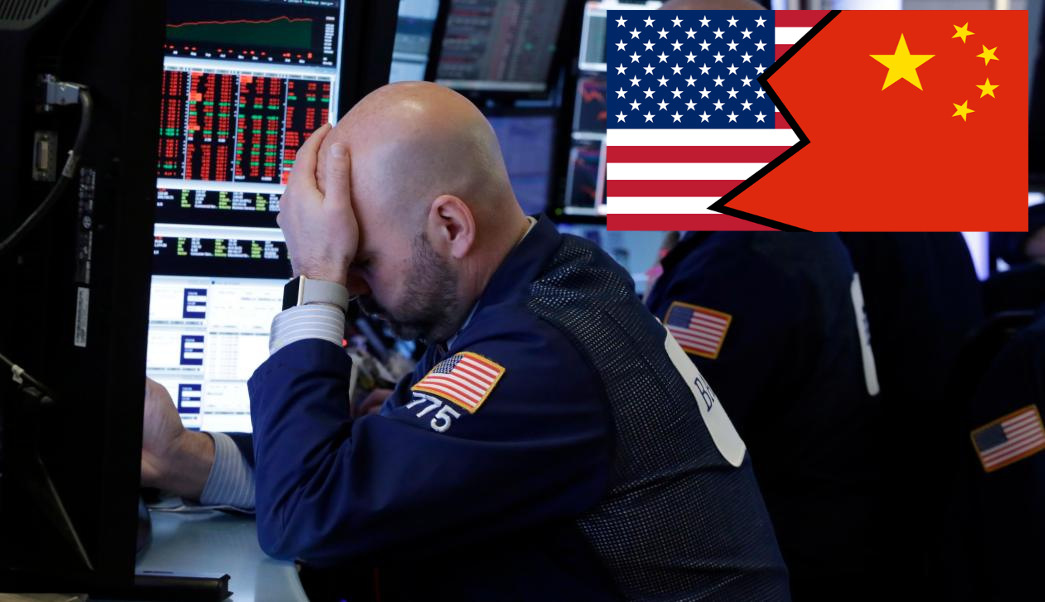 Wall street cae al cierre de la sesion china usa