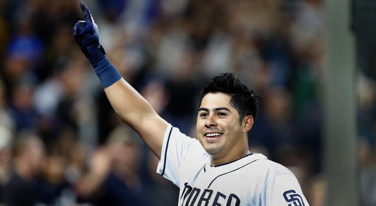 El mexicano Christian Villanueva consiguió tres cuadrangulares con los Padres El mexicano Christian Villanueva consiguió tres cuadrangulares con los Padres