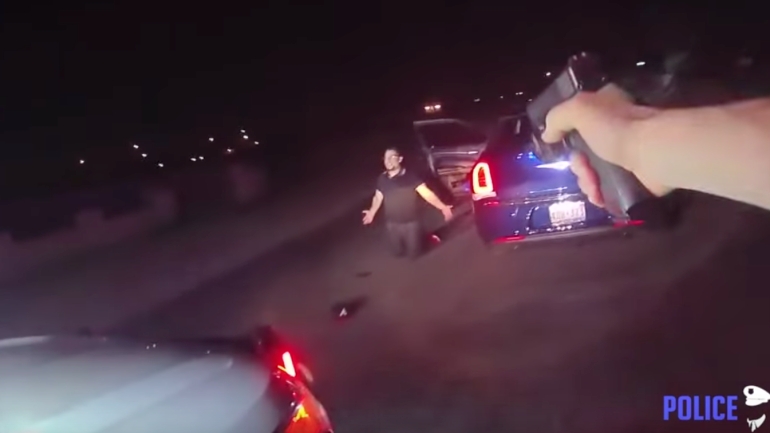 Policia las vegas mata hombre disparos