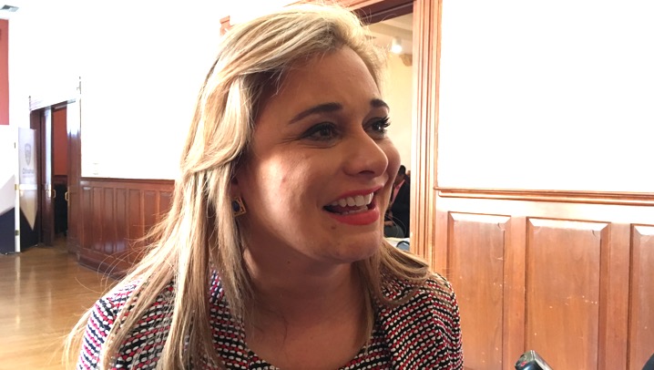 Desea alcaldesa éxito a nuevo presidente del TSJ