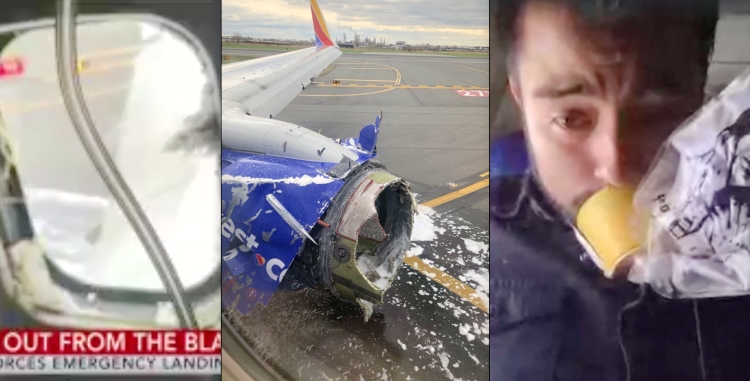 Vuelo filadelfia aterrizaje forzoso siniestro