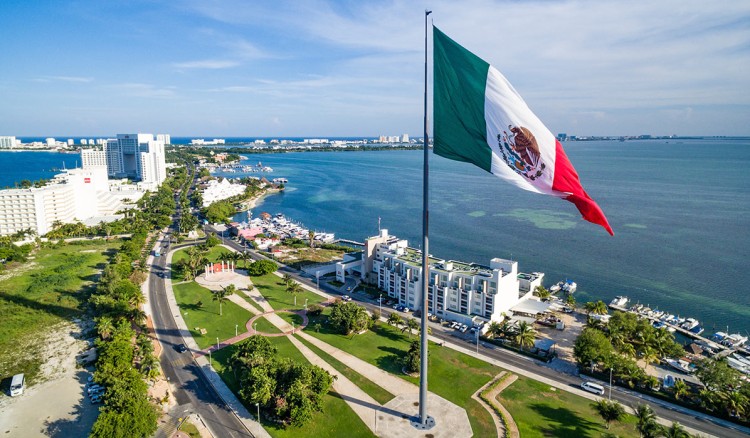 Vista aerea cancun