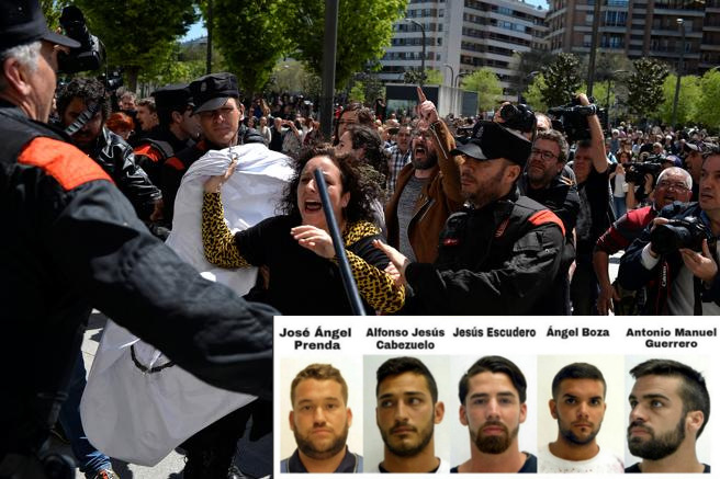 Cinco hombres condenados por abuso sexual y absueltos de violación