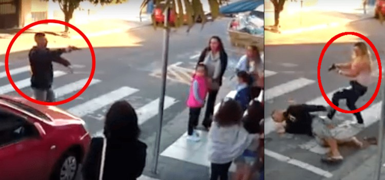 Mam mata a disparos asaltante