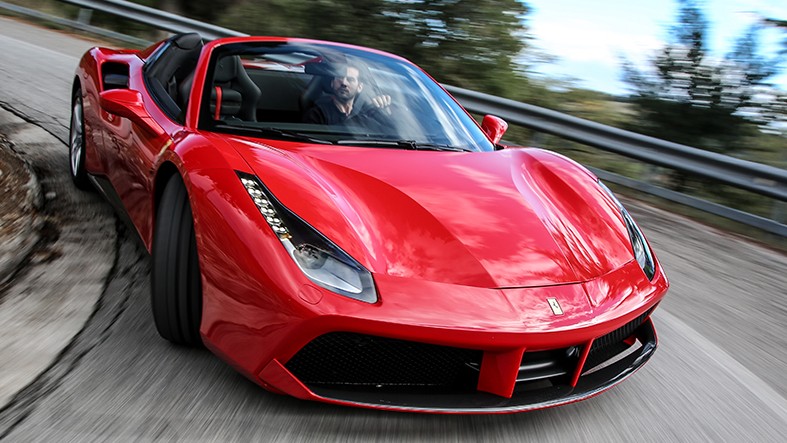 Okferrari 488 spider red 016