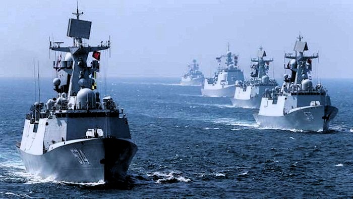China responde a barcos de EU; envía buques y aviones