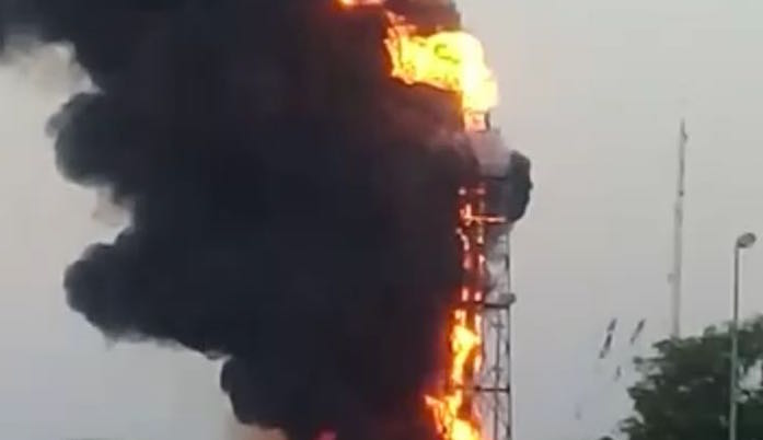 Incendio pemex