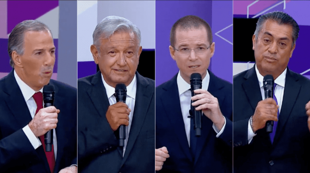 Candidatos presidenciales elecciones 2018 segundo debate 2 png 1348255499.png 1834093470 e1528750976101