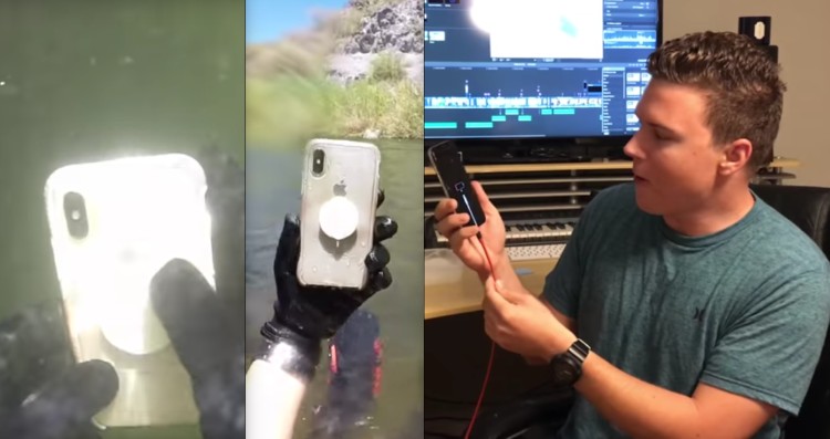 Iphone x sobrevivi dos semnas bajo el agua