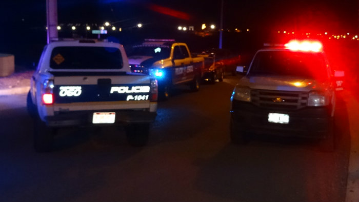 Movilizacion policiaca noche
