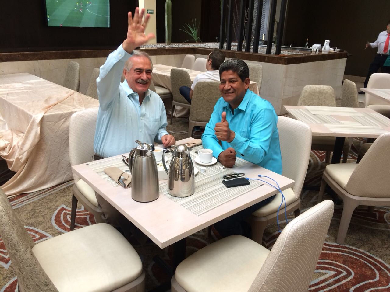 Patricio y miguel angel gonzalez