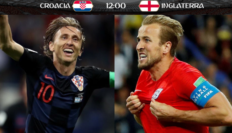 Croacia inglaterra donde ver 11 de julio