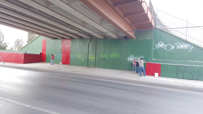 Labores anti grafiti