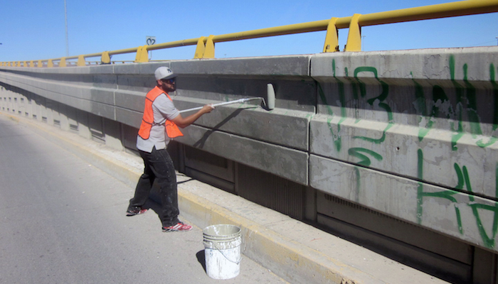 Retiro de grafiti