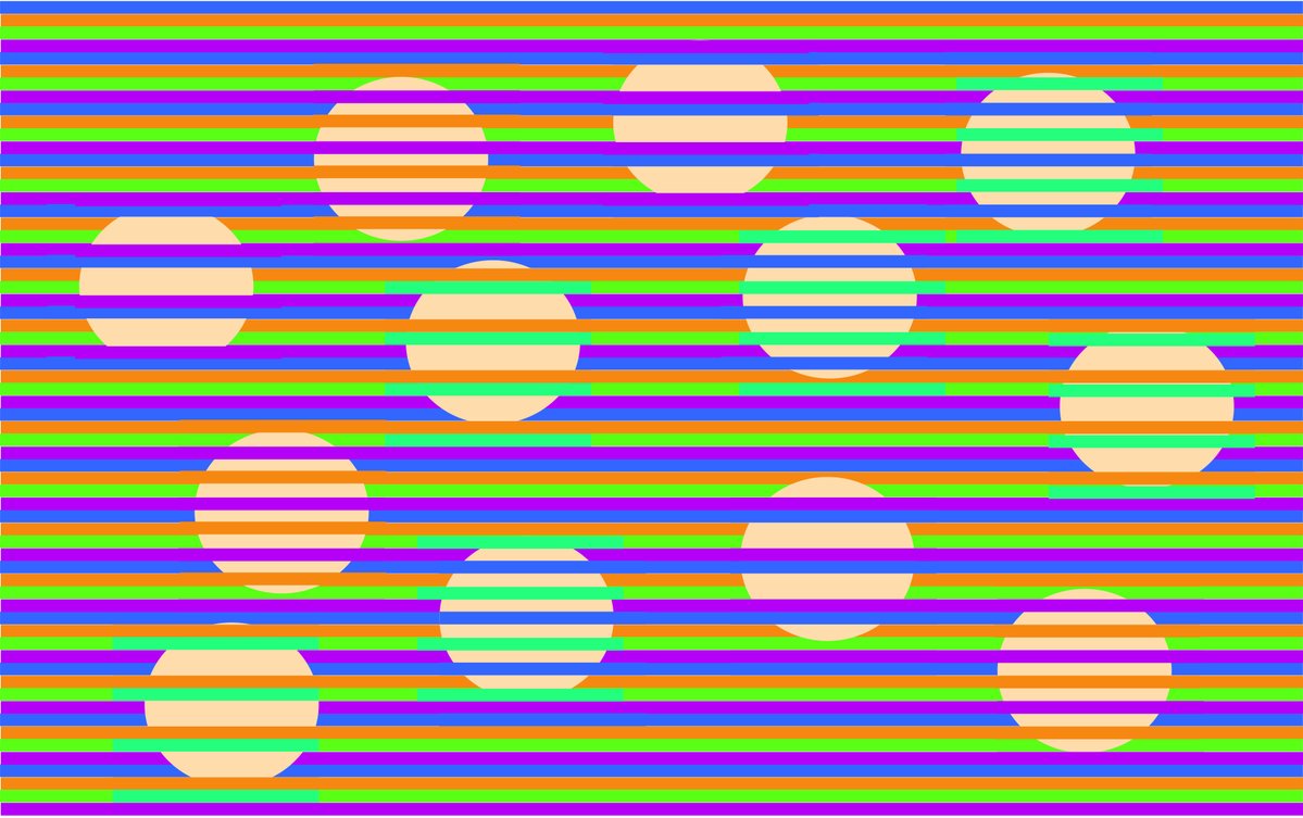 ¿Cuatro colores o uno?: Esta ilusión óptica te enloquecerá ¿Cuatro colores o uno?: Esta ilusión óptica te enloquecerá